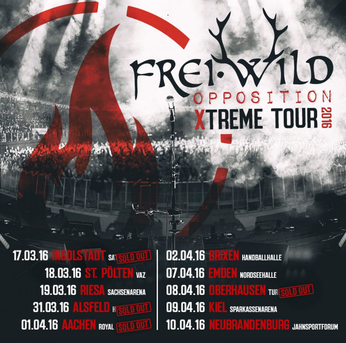 OPPOSITION XTREME TOUR HIGH NOON Blog Frei.Wild