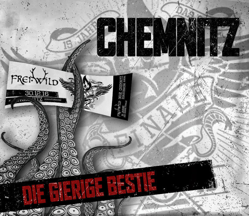Chemnitz - die gierige Bestie - bekommt wie gefordert einen starken Bruder !